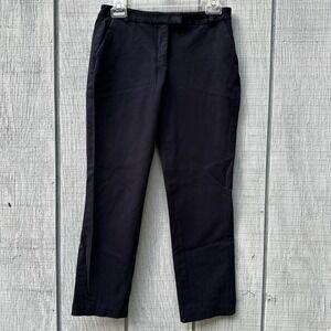 Reiss Women's Cropped Pants US 6 UK 10 EU 38 Dark Blue/Black Career Casual‎